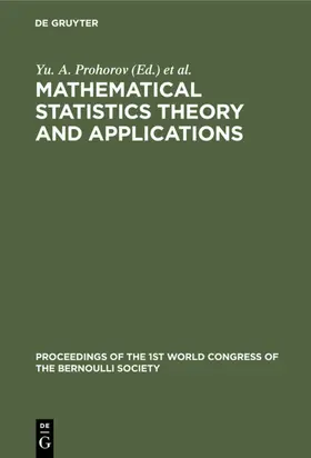  Mathematical Statistics Theory and Applications | eBook | Sack Fachmedien