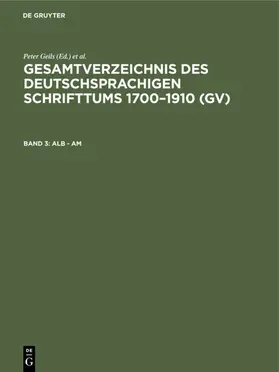 Geils |  Alb - Am | eBook | Sack Fachmedien