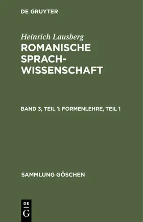 Lausberg |  Formenlehre, Teil 1 | eBook | Sack Fachmedien