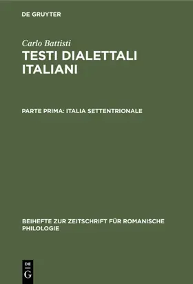 Battisti |  Italia settentrionale | Buch |  Sack Fachmedien
