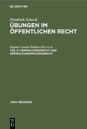 Schoch |  Verwaltungsrecht und Verwaltungsprozessrecht | Buch |  Sack Fachmedien