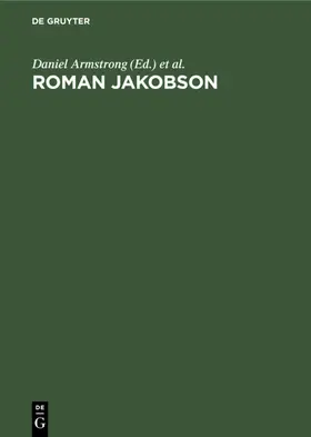 Armstrong / Schooneveld |  Roman Jakobson | eBook | Sack Fachmedien