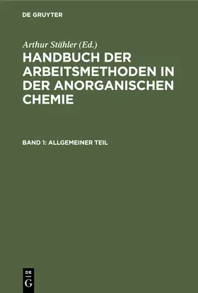 Stähler |  Allgemeiner Teil | Buch |  Sack Fachmedien