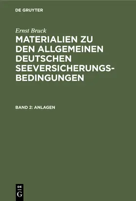 Bruck |  Anlagen | Buch |  Sack Fachmedien