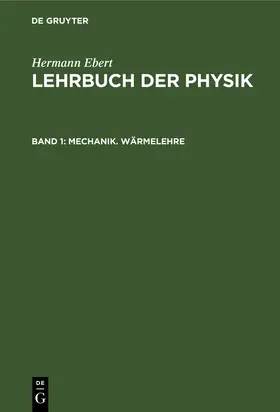 Ebert |  Mechanik. Wärmelehre | Buch |  Sack Fachmedien