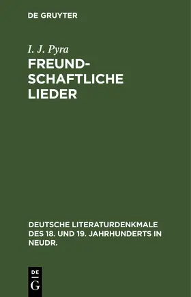 Pyra |  Freundschaftliche Lieder | eBook | Sack Fachmedien