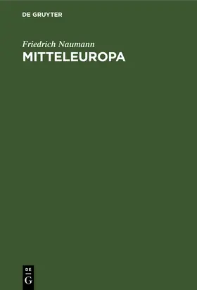 Naumann | Mitteleuropa | Buch | 978-3-11-238523-4 | www2.sack.de