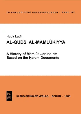 Lutfi |  Al-Quds Al-Mamlukiyya | eBook | Sack Fachmedien