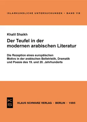 Shaikh |  Der Teufel in der modernen arabischen Literatur | eBook | Sack Fachmedien