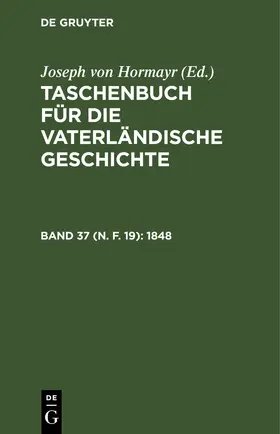 Hormayr | 1848 | E-Book | sack.de