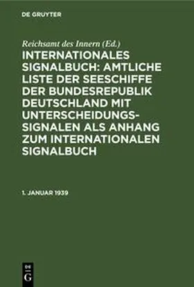  1. Januar 1939 | Buch |  Sack Fachmedien