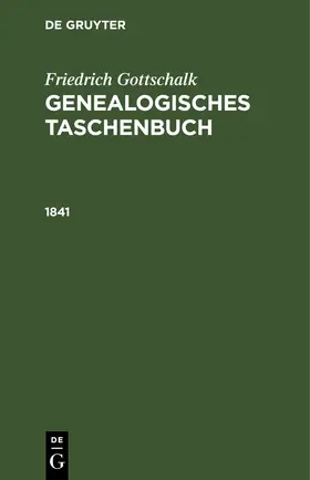 Gottschalk | 1841 | E-Book | sack.de
