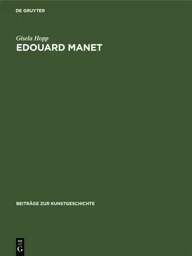 Hopp |  Edouard Manet | eBook | Sack Fachmedien