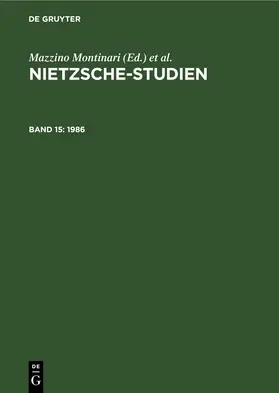 Montinari / Abel / Müller-Lauter |  1986 | eBook | Sack Fachmedien