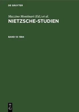 Montinari / Abel / Müller-Lauter |  1984 | eBook | Sack Fachmedien