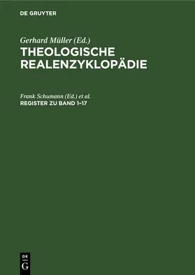 Schumann / Wolter |  Register zu Band 1–17 | eBook | Sack Fachmedien