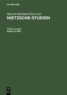 Abel / Montinari / Stegmaier |  1993 | Buch |  Sack Fachmedien