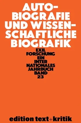 Krohn |  Autobiografie und Wissenschaftliche Biografik | Buch |  Sack Fachmedien