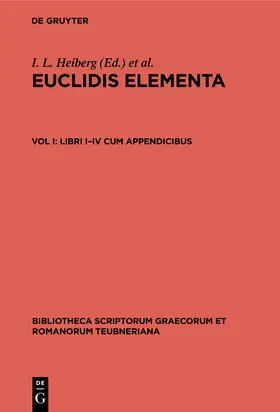 Stamatis / Heiberg |  Libri I-IV cum appendicibus | Buch |  Sack Fachmedien