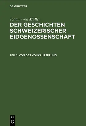 Müller | Von des Volks Ursprung | E-Book | sack.de