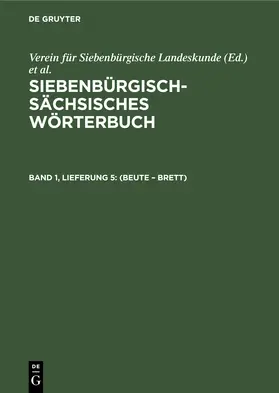 Schullerus |  (Beute - Brett) | Buch |  Sack Fachmedien