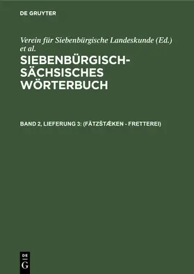 Hofstädter |  (Fätz¿tæ¿ken - Fretterei) | Buch |  Sack Fachmedien