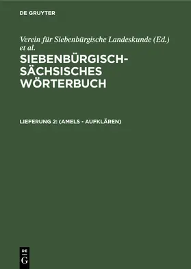 Schullerus |  (Amels - aufklären) | Buch |  Sack Fachmedien