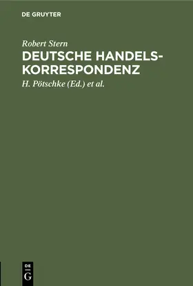 Stern / Herget / Pötschke |  Deutsche Handelskorrespondenz | Buch |  Sack Fachmedien