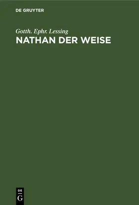 Lessing |  Nathan der Weise | eBook | Sack Fachmedien