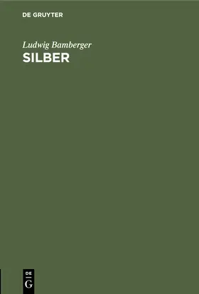 Bamberger | Silber | Buch | 978-3-11-245777-1 | sack.de
