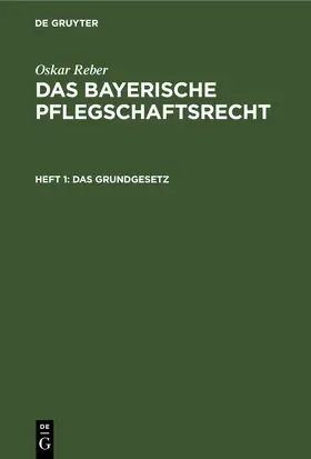 Reber |  Das Grundgesetz | eBook | Sack Fachmedien