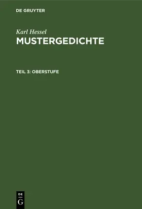 Hessel | Oberstufe | Buch | 978-3-11-246799-2 | sack.de