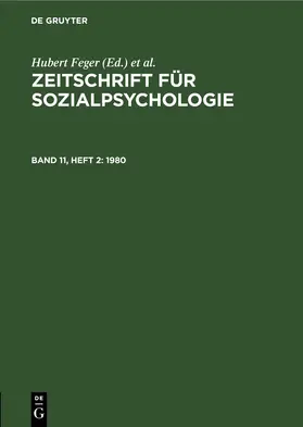 Feger / Graumann / Holzkamp | 1980 | E-Book | sack.de