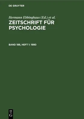 Ebbinghaus / König | 1980 | E-Book | sack.de