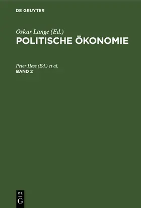 Maier / Hess |  Politische Ökonomie. Band 2 | Buch |  Sack Fachmedien