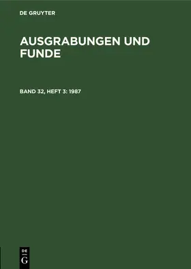 1987 | Buch | 978-3-11-247451-8 | www2.sack.de