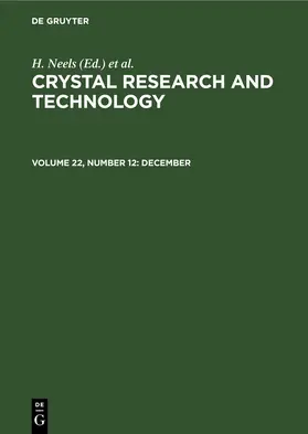 Neels / [unknown] / Kleber |  December | eBook | Sack Fachmedien