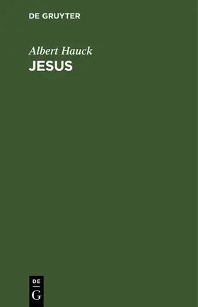 Hauck |  Jesus | Buch |  Sack Fachmedien