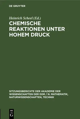  Chemische Reaktionen unter hohem Druck | eBook | Sack Fachmedien