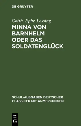 Lessing | Minna von Barnhelm oder das Soldatenglück | E-Book | sack.de