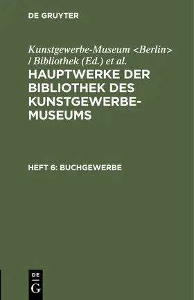 Buchgewerbe | Buch | 978-3-11-251001-8 | www2.sack.de