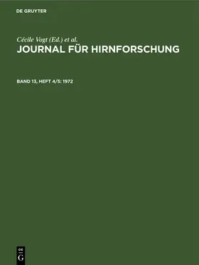 Paris / Vogt / Kirsche |  1972 | Buch |  Sack Fachmedien