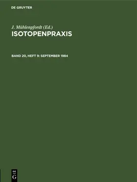 Mühlenpfordt |  September 1984 | eBook | Sack Fachmedien