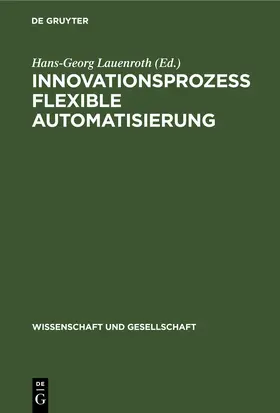 Lauenroth |  Innovationsprozeß flexible Automatisierung | eBook | Sack Fachmedien