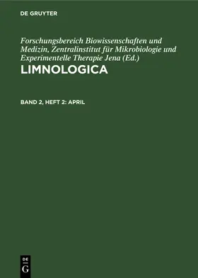 Degruyter |  April | Buch |  Sack Fachmedien
