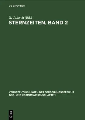 Jakisch / Treder |  Sternzeiten, Band 2 | Buch |  Sack Fachmedien