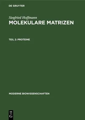 Hoffmann |  Proteine | eBook | Sack Fachmedien