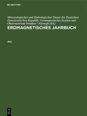 1952 | Buch | 978-3-11-256683-1 | sack.de