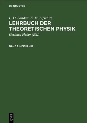 Landau / Lifschitz / Heber | Mechanik | E-Book | www2.sack.de