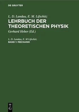 Landau / Lifschitz / Heber | Mechanik | E-Book | www2.sack.de